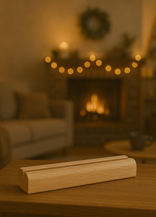 Houten basis rechthoek 20,3x4x4cm voor sublimatie