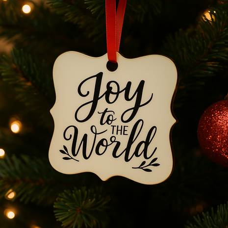 MDF Tree Hanger Polygon for sublimation