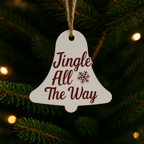 MDF Tree Hanger Call for sublimation