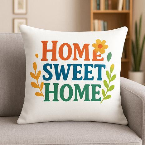 Kussenhoes 39×39 cm – Wit – Voor Sublimatie