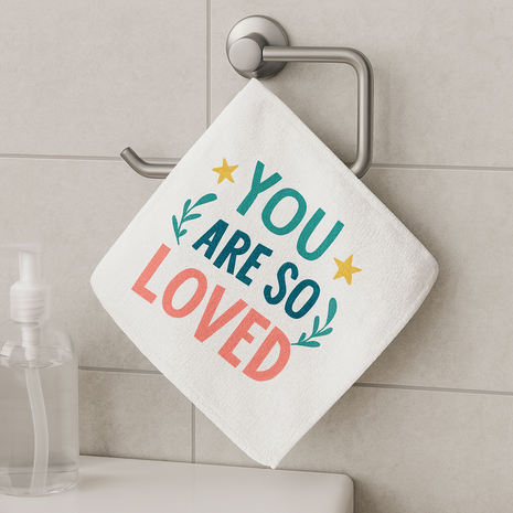 Handdoek 25x25cm voor sublimatie