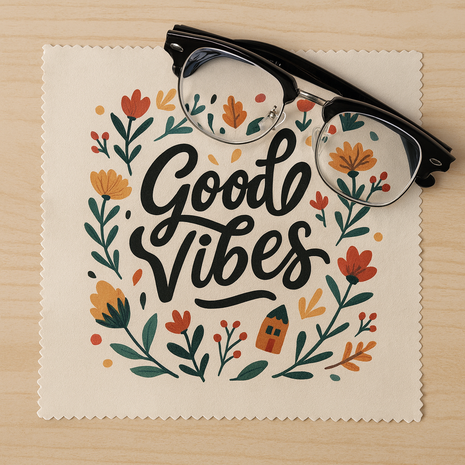 Microvezel Brillendoekje voor sublimatie