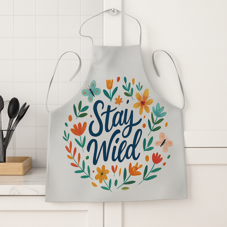 Keukenschort voor sublimatie