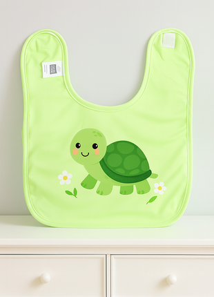 Lätzchen 29 x 37 cm Grün zur Sublimation