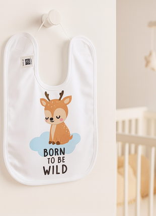 Lätzchen 29 x 37 cm. Weiß zur Sublimation