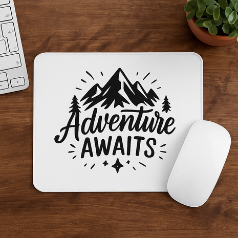 Muismat met Genaaide Rand – Voor Sublimatie – Polyester Antislip 3mm