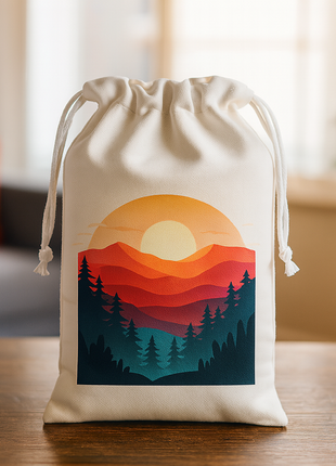 Linnen zak 15x20cm voor sublimatie