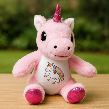 Unicorn 25 cm voor sublimatie