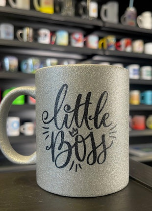 330ml (11oz) Glitter Mok Zilver voor sublimatie