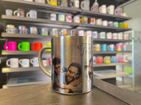 330ml (11oz) Mok RVS Zilver voor sublimatie