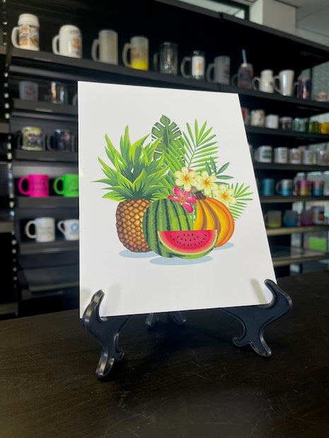 Aluminium plaat 15x20cm voor sublimatie