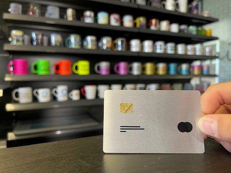 Metalen Visitekaartjes 10 stuks Zilver voor sublimatie