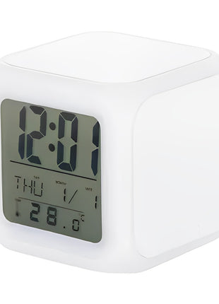 Digitaler Wecker – Blanko – Für Sublimation mit Farbbeleuchtung