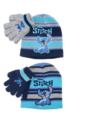 Lilo & Stitch Mütze mit Handschuhen – Einheitsgröße