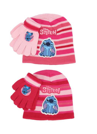 Lilo & Stitch Mütze und Handschuhe Set – Einheitsgröße