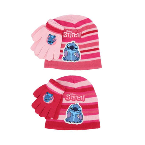 Lilo & Stitch Muts met Handschoenen Set – One Size
