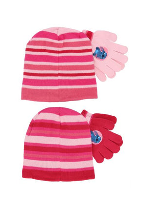 Lilo & Stitch Mütze und Handschuhe Set – Einheitsgröße