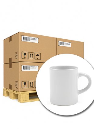 150ml Espresso Sublimatie Mokken – 5oz Glanzend Wit – 36 Stuks – Ideaal voor Bedrukking