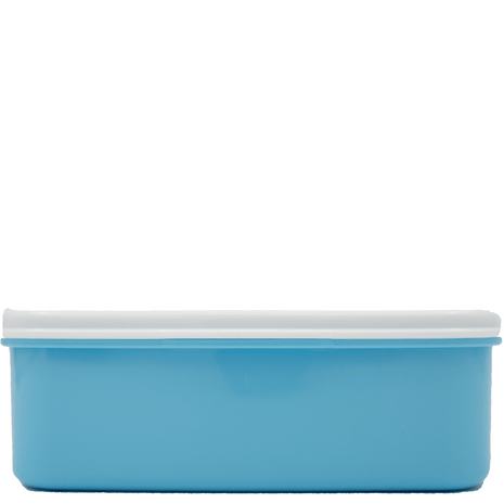 Broodtrommel / Lunchbox Blauw voor sublimatie
