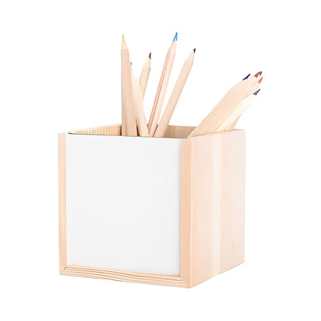 MDF Pennenbak – Voor Sublimatie – Bedrukbare Bureau Organizer