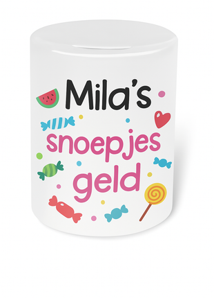 Sublimatie Spaarpot (hervulbaar) Keramisch