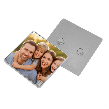 Vierkante Koelkastmagneet voor Sublimatie – Personaliseerbare Magneet