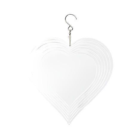 Wind Spinner Heart Ø 20 cm for sublimation