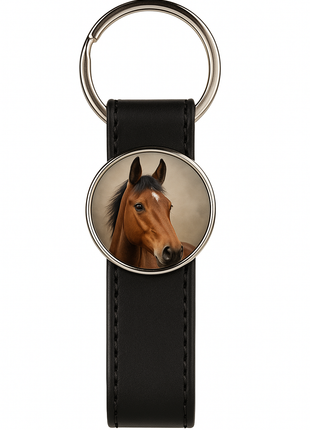 Zwart Lederen Sleutelhanger 3,2 x 10,2 cm Blanco Sleutelhanger voor Sublimatie Gepersonaliseerde Sleutelhanger van Leer