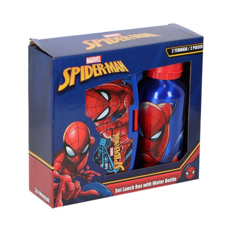 Spiderman Lunchset – Lunchbox & Aluminium Drinkfles 500ml