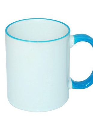 330 ml (11 oz) Duo Color Tasse Meerblau zur Sublimation