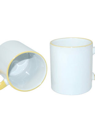 330 ml (11 oz) Duo Color Tasse Meerblau zur Sublimation