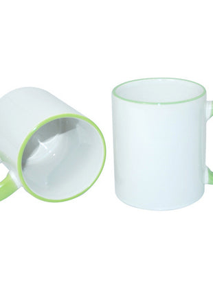 330 ml (11 oz) Duo Color Tasse Meerblau zur Sublimation