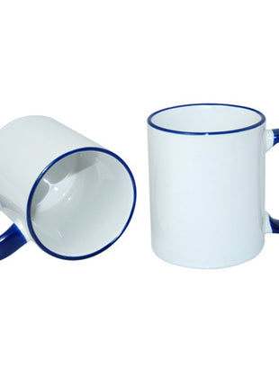 330 ml (11 oz) Duo Color Tasse Meerblau zur Sublimation