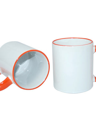 330 ml (11 oz) Duo Color Tasse Meerblau zur Sublimation