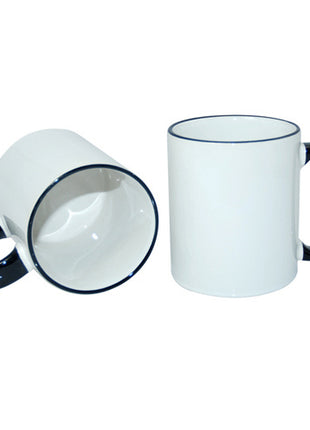 330 ml (11 oz) Duo Color Tasse Meerblau zur Sublimation