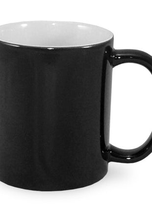 330 ml (11 oz) Magic Mug Schwarz glänzend für Sublimation