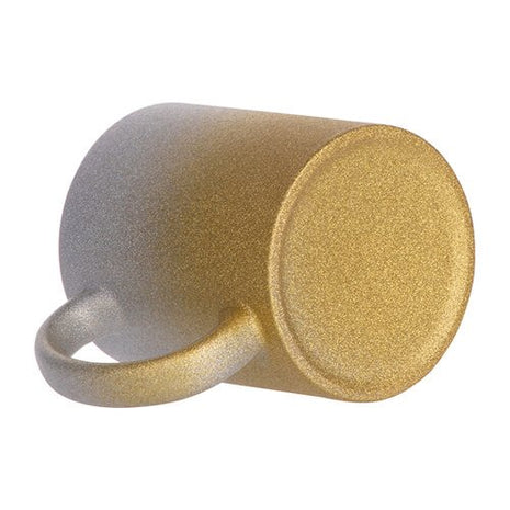 330ml (11oz) Glitter Mok Zilver/Goud voor sublimatie