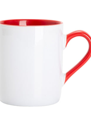Sublimatie Duo color mok rood 325 ml