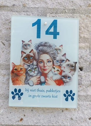 Glasrahmen 15 x 20 cm zur Sublimation