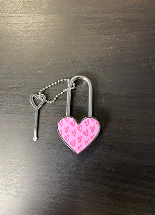 Vorhängeschloss-Herz zur Sublimation