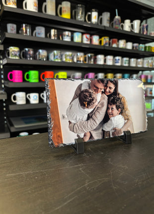 Schieferrechteck 12,5 x 22 cm zur Sublimation