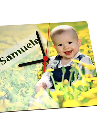 Uhr 19x19 cm für Sublimation