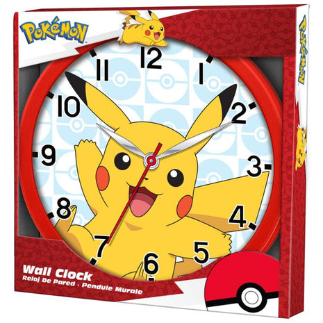 Pokémon Wandklok – Pikachu – Multi Colour – 25 cm