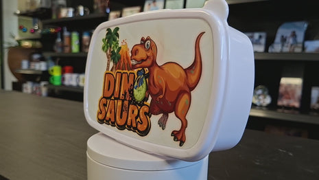 Broodtrommel / Lunchbox Wit voor sublimatie