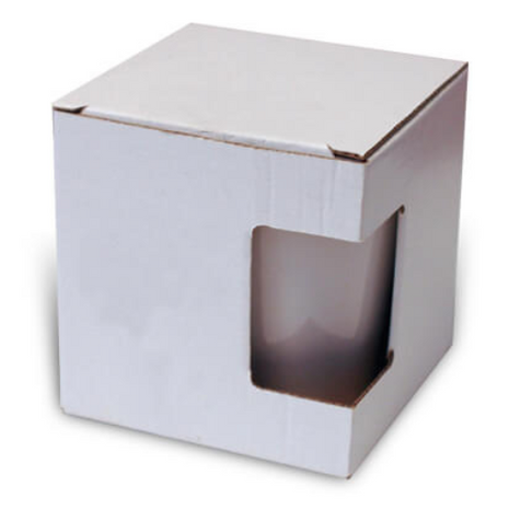 Mokkendoosje met venster 20 stuks voor 11oz Mok