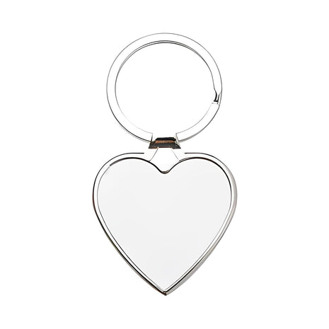 Sublimatie Sleutelhanger Hart – Metalen Sleutelhanger voor Eigen Ontwerp