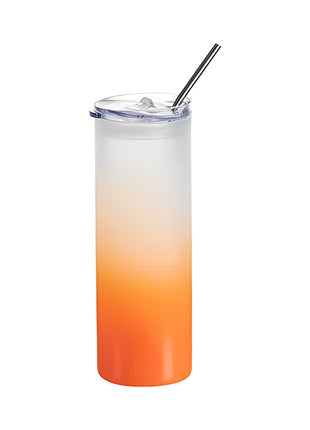750ml (25oz) Tumbler Frosted Oranje voor sublimatie