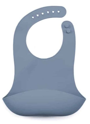 Slab silliconen met opvangbakje, Grey Blue