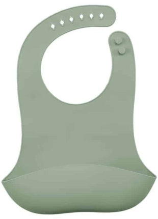 Slab silliconen met opvangbakje, Stone Green