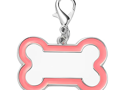 Honden Tag Roze voor sublimatie